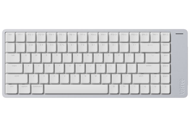 WOBKEY Zen65 Ultra - Silver Keyboard · Milktooth